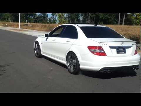 Mercedes c63 AMG burnout