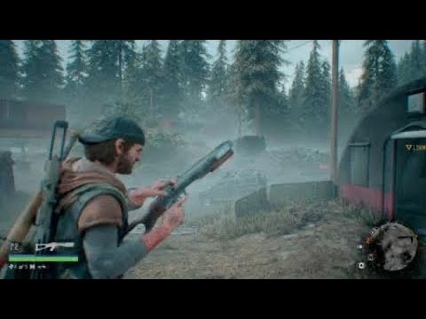 DAYS GONE The train horde did not stand a chance