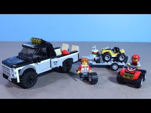 LEGO City ATV Race Team set 60148 | Stop Motion Build