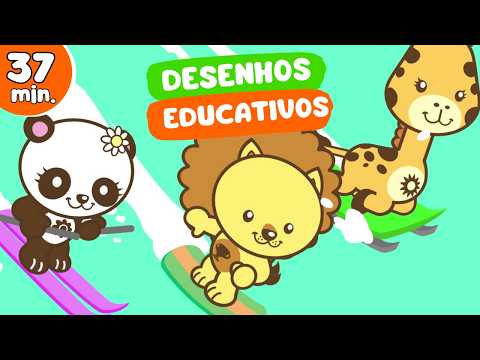 MOMENTO ESPECIAL! 🦒 Desenhos Educativos para Curtir em Família!