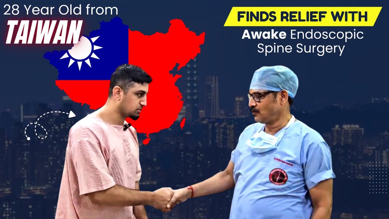 28 year old from Taiwan | Finds Relief with Awake Endoscopic Spine Surgery | Spine Masters