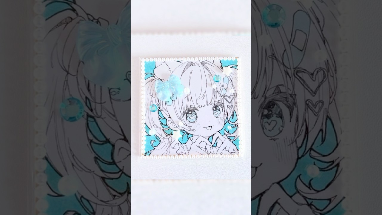 アナログまとめ🩵#アナログイラスト #コピック