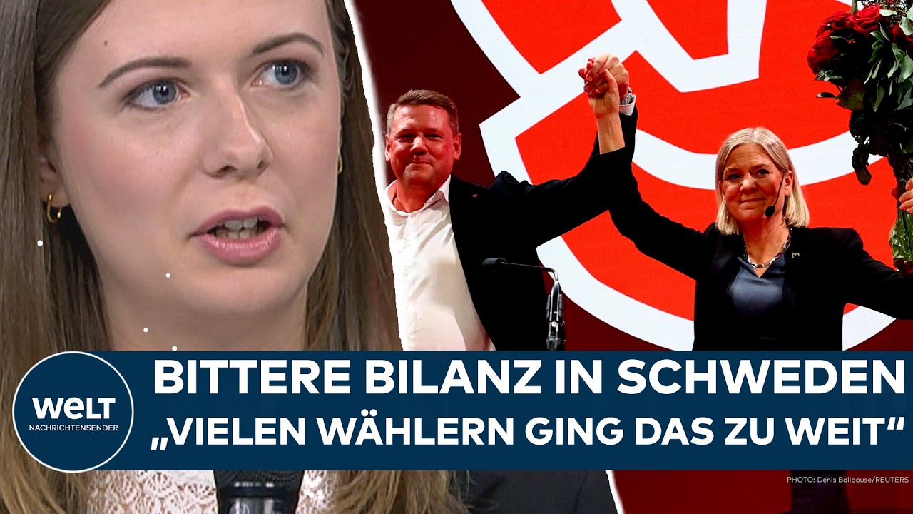 SCHWEDENS PARLAMENTSWAHL: Bitterer Schock-Absturz! "Wird nicht einfach"! Plötzlich kippt die Wahl
