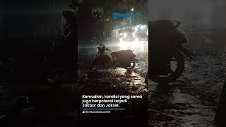 Hujan Deras dan Angin Kencang Terjadi di Jabodetabek Pagi Ini, BMKG Keluarkan Peringatan Dini