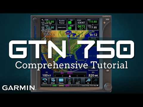 How to Use the Garmin GTN 750 - Tutorial for Beginners
