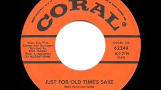 1961 HITS ARCHIVE  Just For Old Time’s Sake   McGuire Sisters