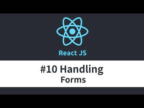 React JS Tutorial 10 Handling Forms