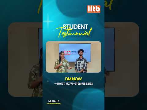 IITB Student Success Story