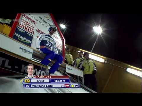 Wolfgang Loitzl Skifliegen 08.01.2011 Harrachov 190m ORF HD