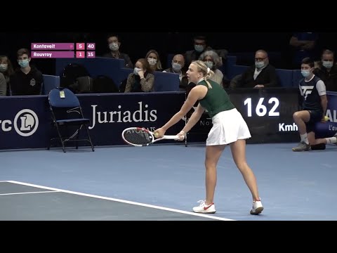 Anett Kontaveit vs Margaux Rouvroy - Highlights - Open de Caen 2021