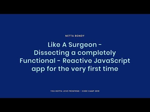 Netta Bondy - Like A Surgeon