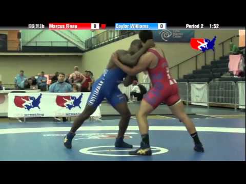 University Nat`ls GR 96 KG / 211.5 lbs: Marcus Finau vs. Caylor Williams