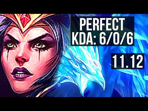 LEBLANC vs ANIVIA (MID) | 6/0/6, 1.4M mastery, 300+ games, Dominating | EUW Master | v11.12
