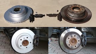 How to replace rear brake pads and rotors on BMW (full guide)