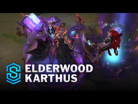 Elderwood Karthus Skin Spotlight - Pre-Release - PBE Preview - League of Legends