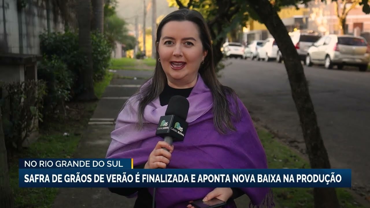 O clima provoca sexta quebra consecutiva na safra de verão do Rio Grande do Sul