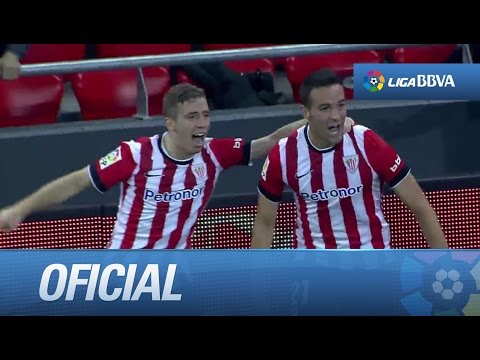 Primer gol de Viguera (2-0) en Liga BBVA en el Athletic Club - RCD Espanyol