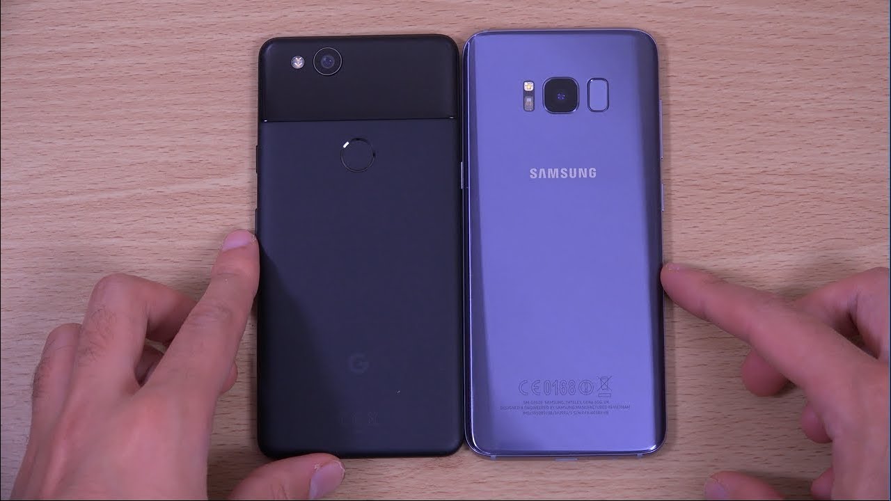 Google Pixel 2 vs Samsung Galaxy S8 - Speed & Camera Test!