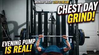 Monday Night Garage Grind: Chest Day & Evening Pump | Rebuild Phase