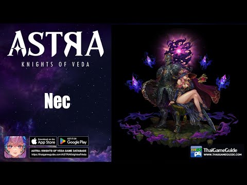Upcoming New Character Nec | Character Skill Preview | ASTRA: Knights of Veda