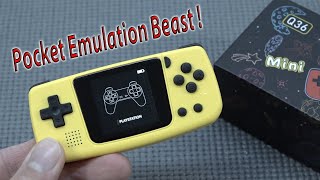 The Smallest Retro Handheld Money Can Buy !  .. Powkiddy Q36 Mini