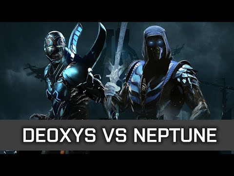 Injustice 2 - High Level FT10 - Deoxys (Blue Beetle) vs Sweet Neptune (Sub Zero)