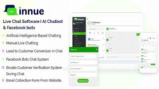 Innue - Live Chat Software | AI Chatbot and Facebook bots | Codecanyon Scripts a