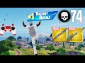 74 Elimination Solo Vs Squads Gameplay Wins (Fortnite Chapter 5 PS4 Controller)