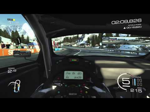 Forza 5 BMW Rahal Letterman Racing M3 GT2 R806 2009 @ Bernese Alps Festival Circuit vs