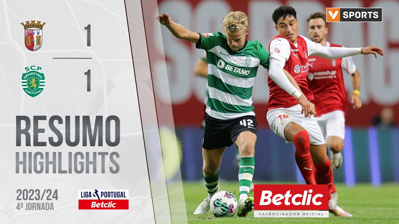 Sporting Braga vs Casa Pia Goals and Key Highlights