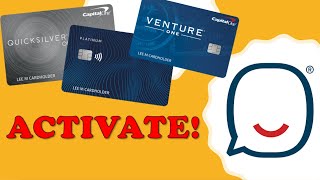 How to activate Capital One Credit Card?