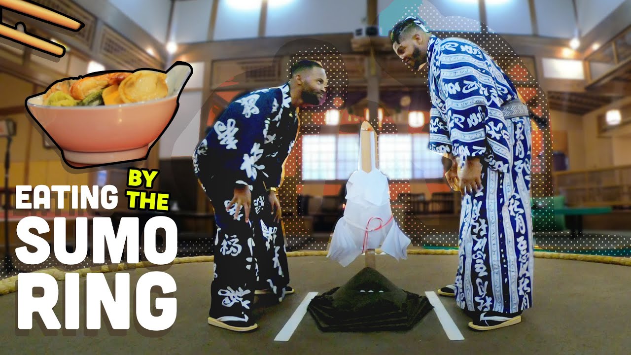 Eating next to a REAL SUMO RING | CHANKO hot pot in Ryogoku