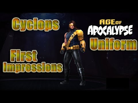 Cyclops Age of Apocalypse Uniform First impression and thoughts (MFF)