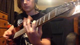 WITH TABS IN DISC Circled by the Wolves Guitar Cover - Asking Alexandria