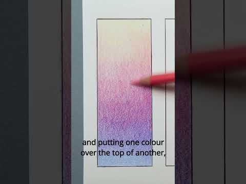 3 Ways to Blend - Part 1... Art Tips #arttutorials #coloredpencils #drawing