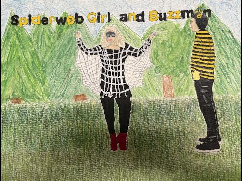 Spiderweb Girl and Buzzman