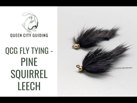 QCG Fly Tying Pine Squirrel Leech