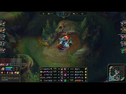 Shernfire (XIN ZHAO) vs KLED - 8/1/6 KDA JUNGLE CHALLENGER GAMEPLAY - NA