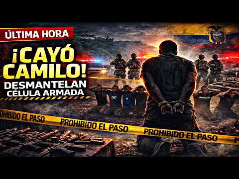 🚨ÚLTIMA HORA: Cae alias “Camilo” y desmantelan célula armada en Eloy Alfaro
