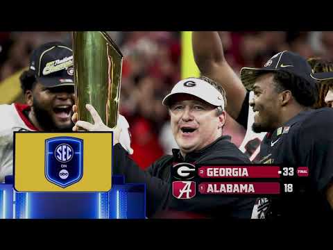 #3 Georgia vs #9 Alabama SEC Championship Full Game HD NCAAF 12/6/2025