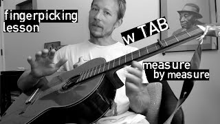 Don't Let the Sunshine Fool Ya - Fingerpicking Guitar Lesson w Tab &amp; Chords - Townes Van Zandt