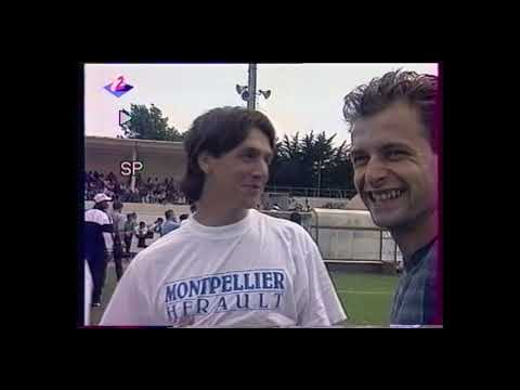 Nantes-Montpellier 2-3 Quart de Finale Coupe d'été de football 92_93 Match Entier 16_07_92