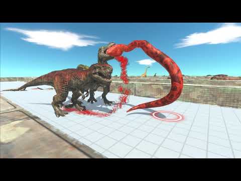 DEATH RUN 3 SUPER T-REX - Animal Revolt Battle Simulator