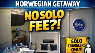 Norwegian Getaway Studio Cabin & Lounge Tour 2026 | NCL Solo Cruise Rooms