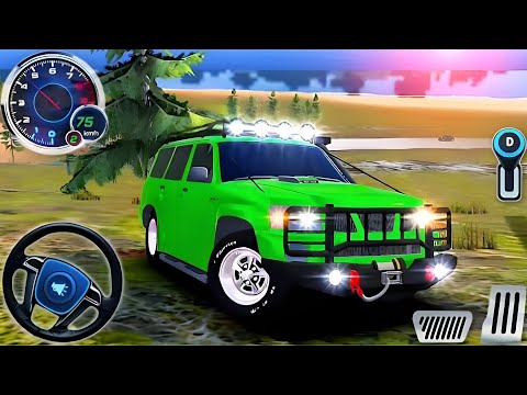 Offroad Prado SUV Car Driving Simulator || 4×4 Real Jeep Hill Mountain Drive || Android gameplay