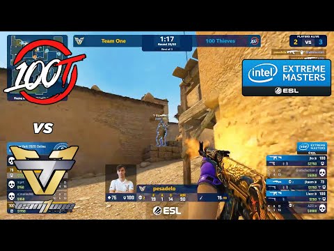 SEMI FINAL! Team One vs 100 Thieves - IEM New York - HIGHLIGHTS l CSGO