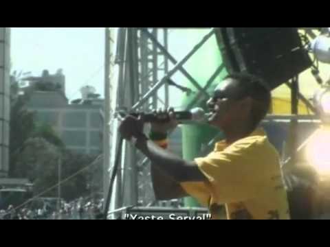 Teddy Afro, Anbesa kenenisa on meskel square in addis abeba