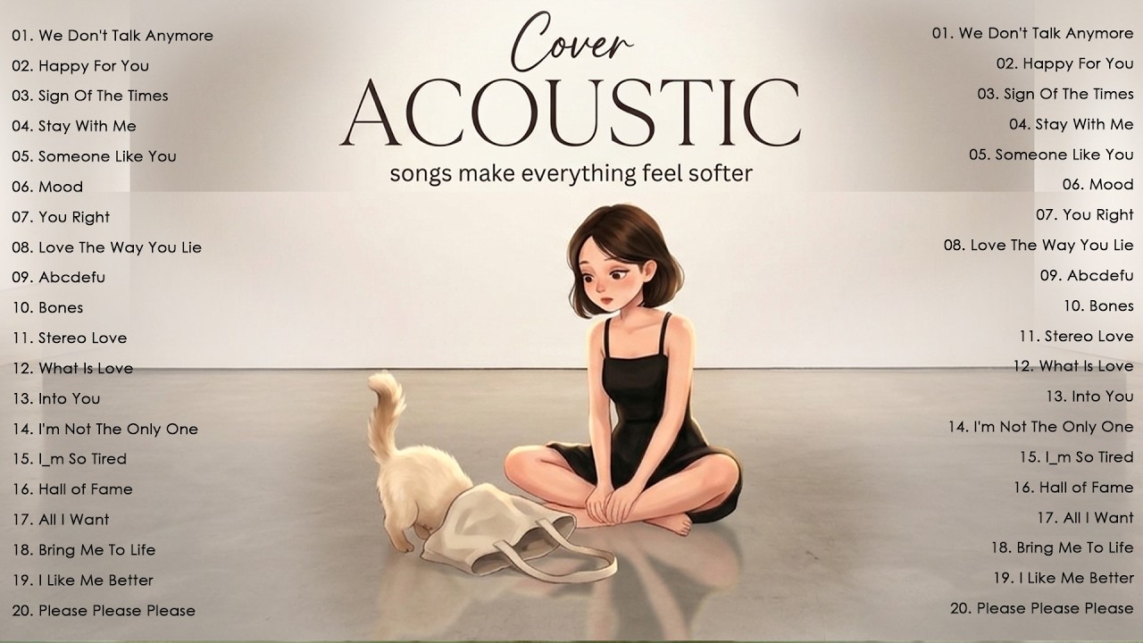 Acoustic Songs with Lyrics 2026 📖 Deep Focus & Study Playlist 📖 Calm New Hits