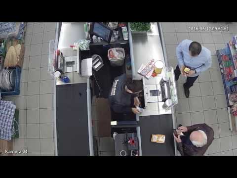 Supermarkt Kassenüberwachung