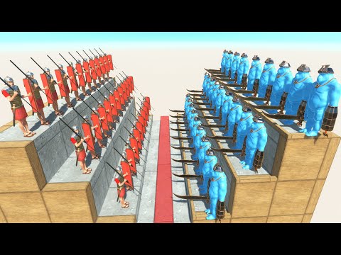 Scimitarilla Army vs Ranged Attack Armies - 🦖 Animal Revolt Battle Simulator 🦕